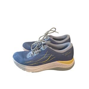 Dansko Womens Pace Mesh Blue Walking Shoes Size 9.5 r